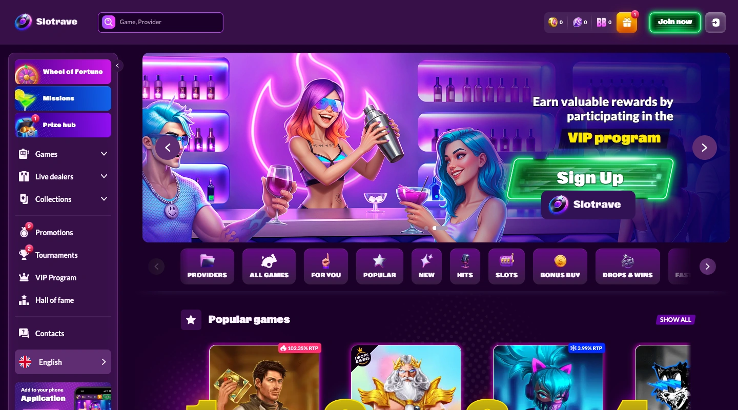 Slotrave Best Online Casino